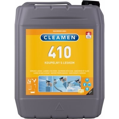 Cleamen 410 koupelny s leskem 5l ECO | Čistící a mycí prostředky - Speciální čističe - Koupelny Cleamen 410 koupelny s leskem 5l ECO | Čistící a mycí prostředky - Speciální čističe - Koupelny
